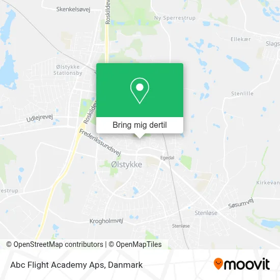 Abc Flight Academy Aps kort