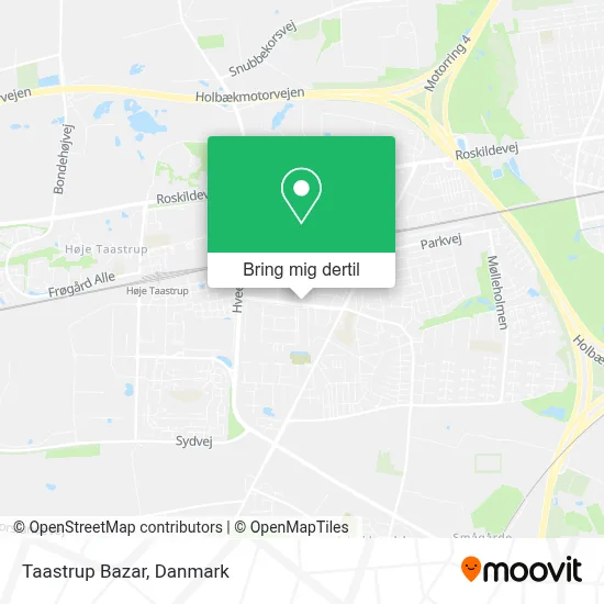 Taastrup Bazar kort