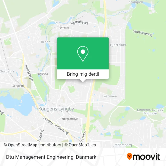 Dtu Management Engineering kort