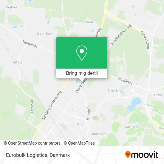 Eurobulk Logistics kort
