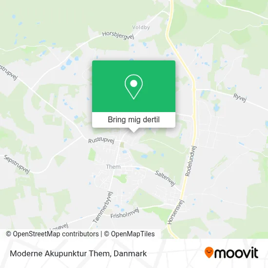 Moderne Akupunktur Them kort