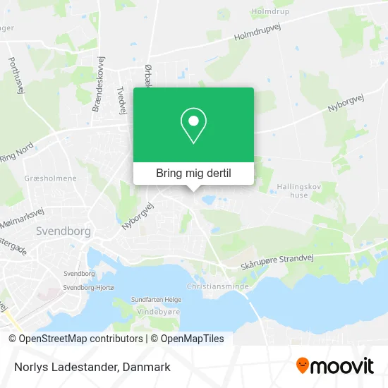 Norlys Ladestander kort