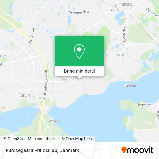 Furesøgaard Fritidsklub kort