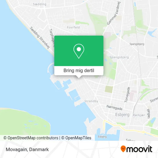 Movagain kort