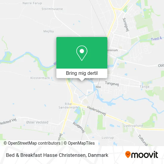 Bed & Breakfast Hasse Christensen kort