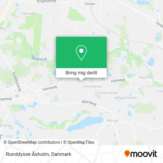 Runddysse Åsholm kort