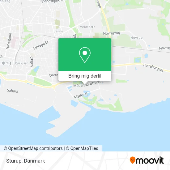 Sturup kort