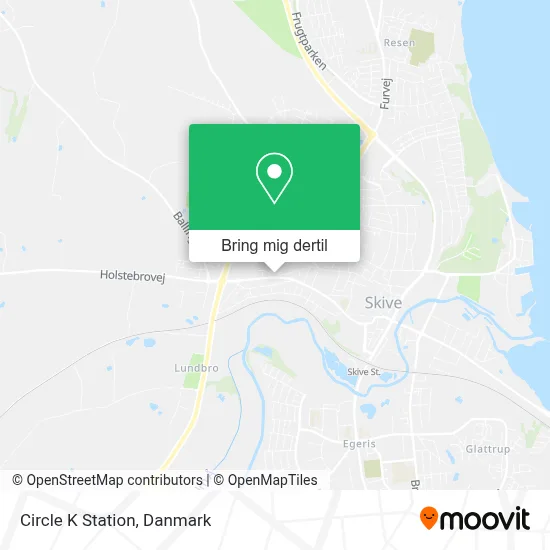 Circle K Station kort