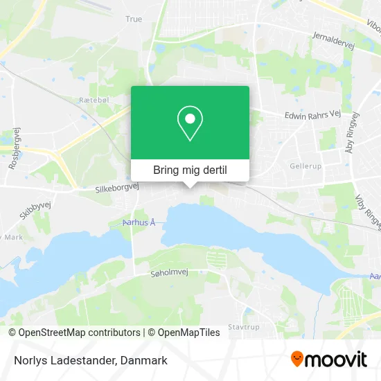 Norlys Ladestander kort