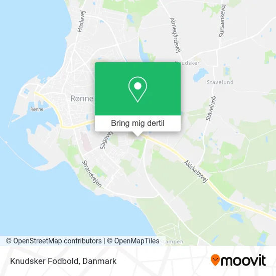 Knudsker Fodbold kort