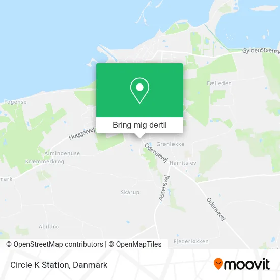 Circle K Station kort