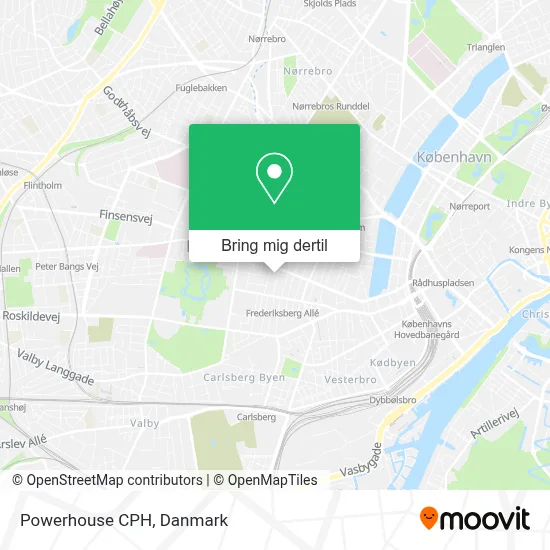 Powerhouse CPH kort