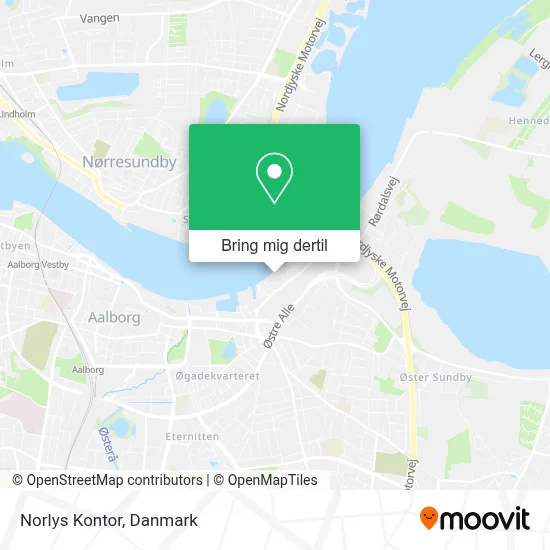 Norlys Kontor kort