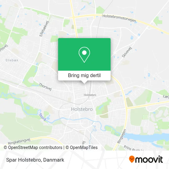 Spar Holstebro kort