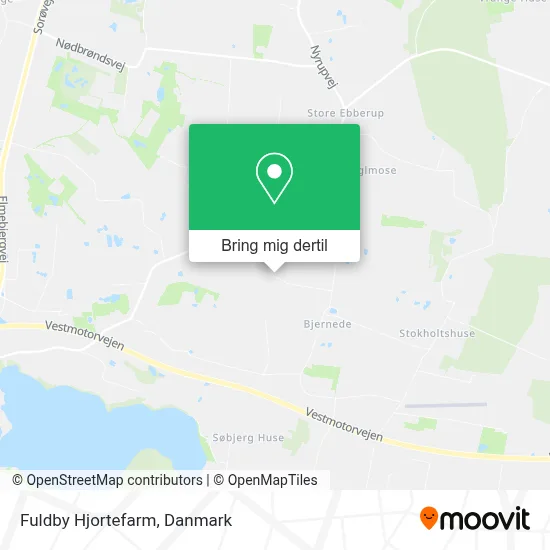 Fuldby Hjortefarm kort