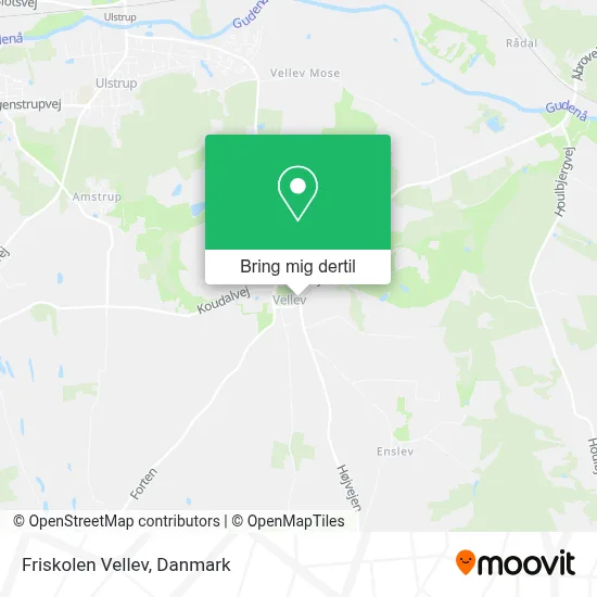 Friskolen Vellev kort