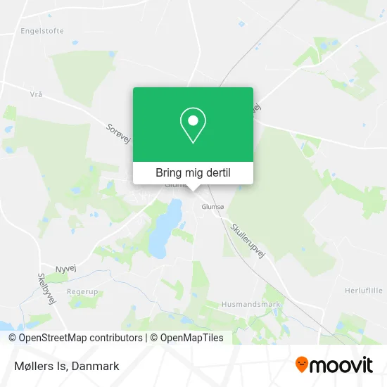 Møllers Is kort