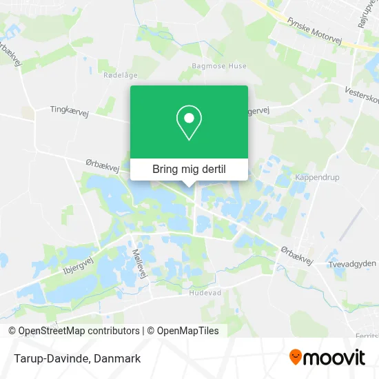 Tarup-Davinde kort