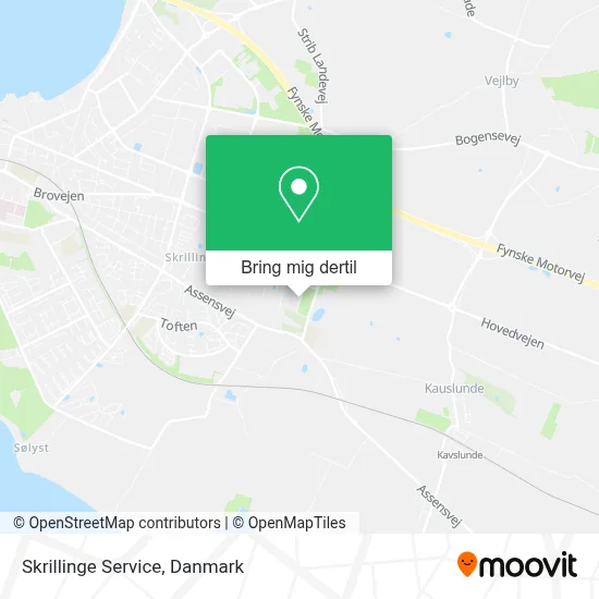 Skrillinge Service kort