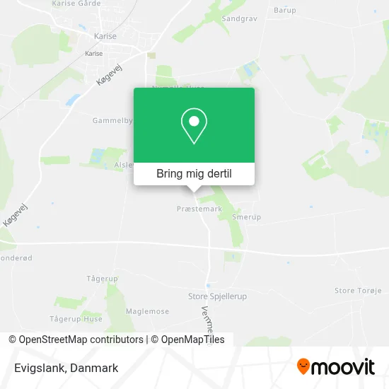 Evigslank kort