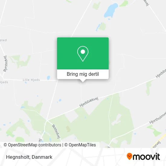 Hegnsholt kort