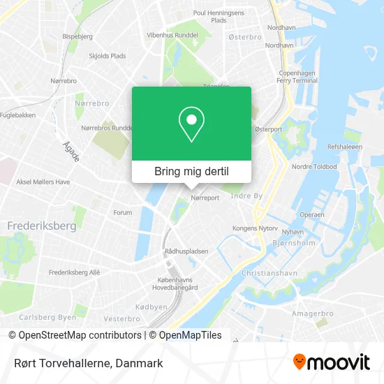 Rørt Torvehallerne kort