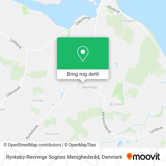 Rynkeby-Revninge Sognes Menighedsråd kort