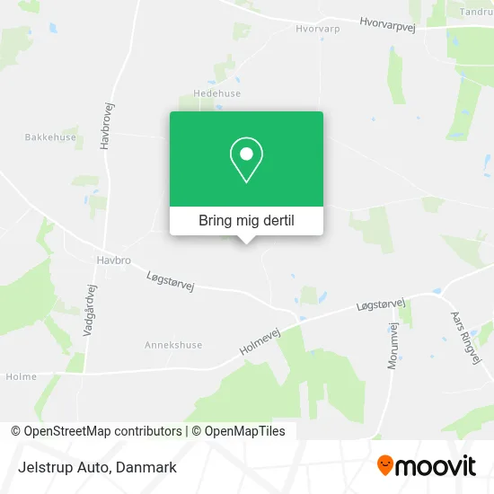 Jelstrup Auto kort