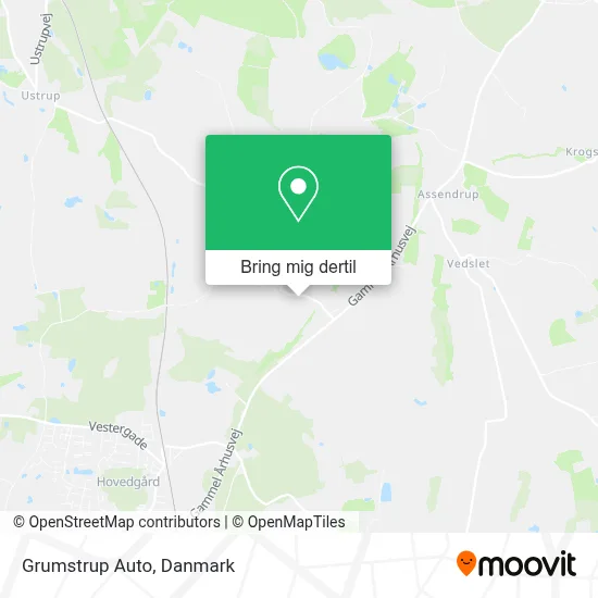 Grumstrup Auto kort