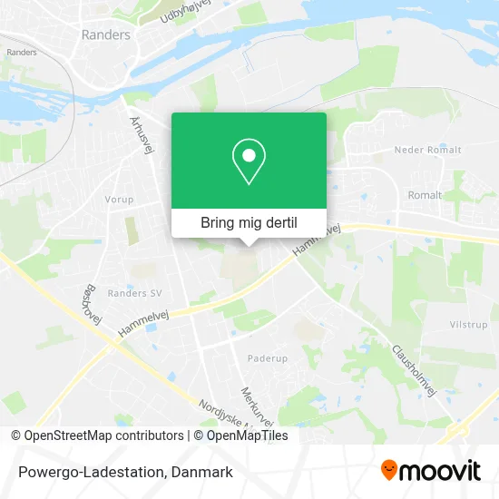 Powergo-Ladestation kort