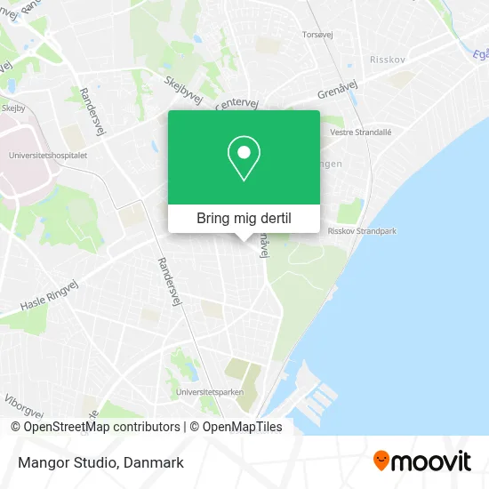 Mangor Studio kort