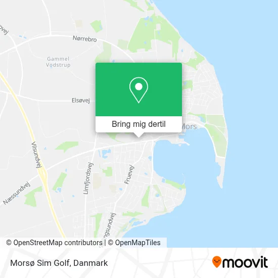 Morsø Sim Golf kort