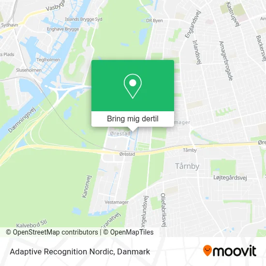 Adaptive Recognition Nordic kort