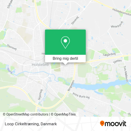 Loop Cirkeltræning kort