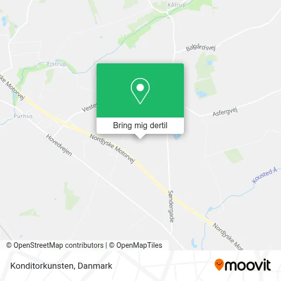 Konditorkunsten kort