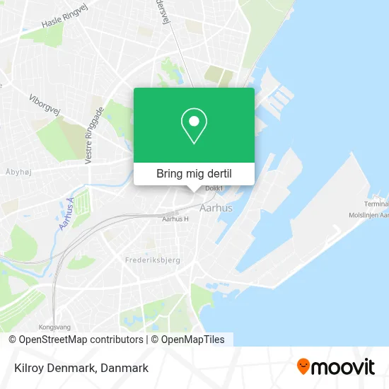 Kilroy Denmark kort