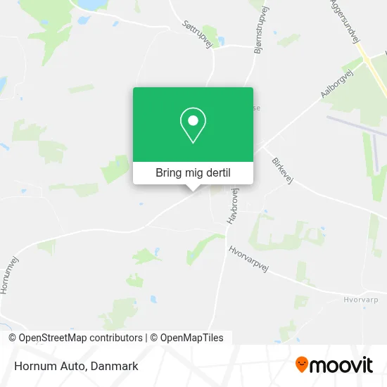 Hornum Auto kort