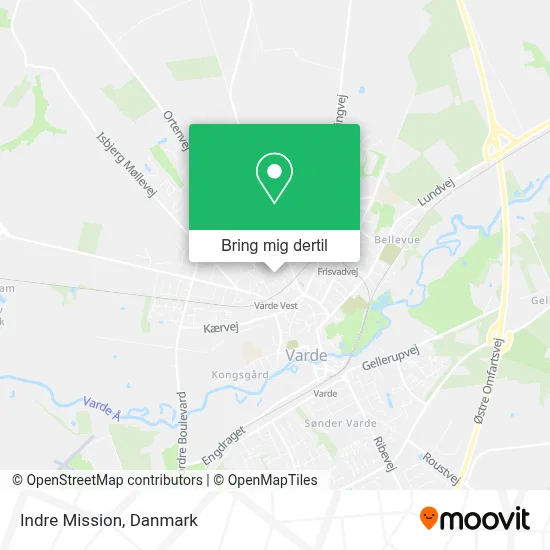 Indre Mission kort