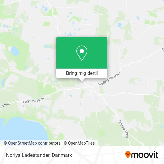 Norlys Ladestander kort