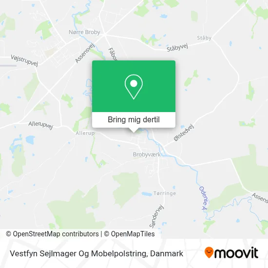 Vestfyn Sejlmager Og Mobelpolstring kort