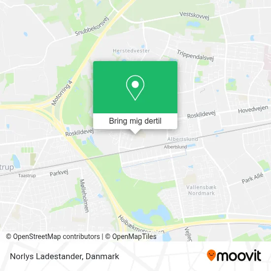 Norlys Ladestander kort