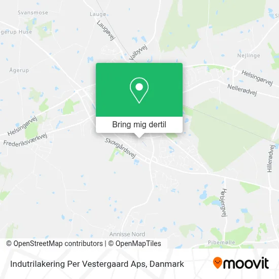 Indutrilakering Per Vestergaard Aps kort