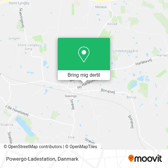 Powergo-Ladestation kort
