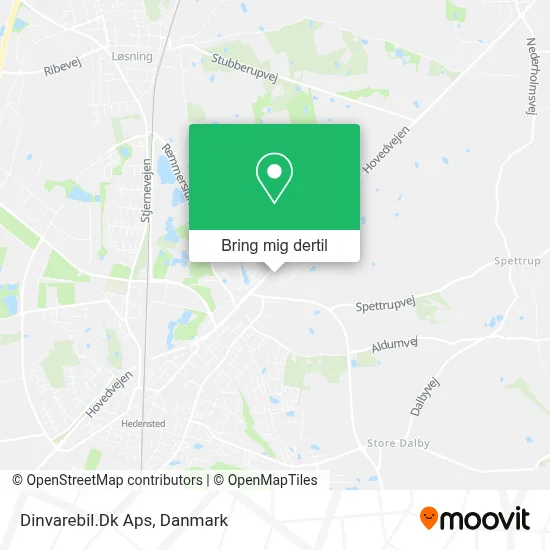 Dinvarebil.Dk Aps kort