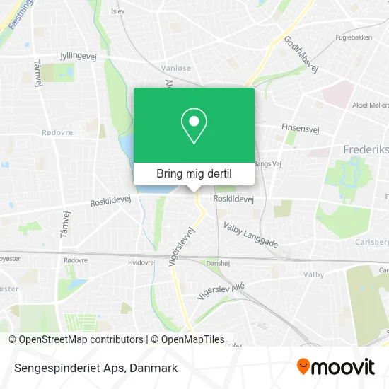 Sengespinderiet Aps kort