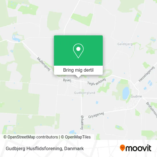 Gudbjerg Husflidsforening kort