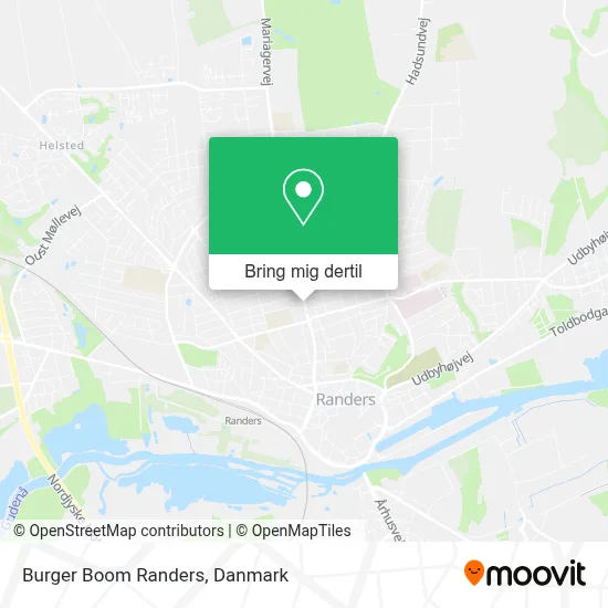 Burger Boom Randers kort