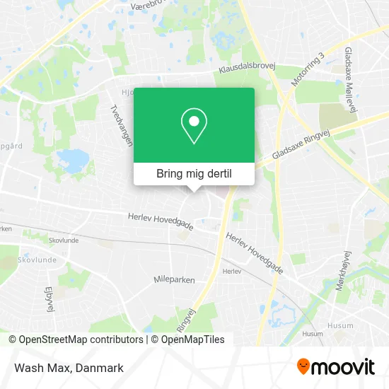 Wash Max kort