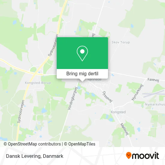 Dansk Levering kort