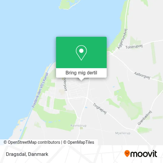 Dragsdal kort